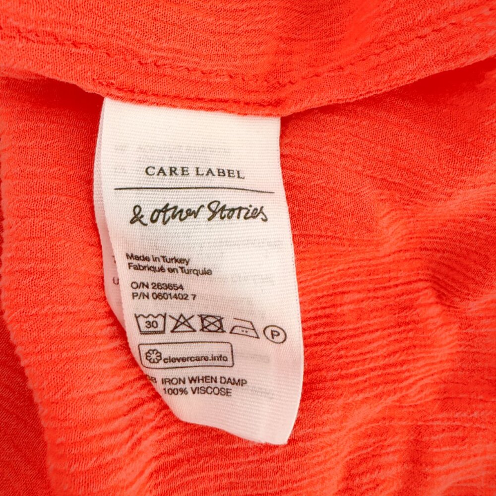 NWT - Maxi Beach Cover-Up – Sherbet Orange from & Other Stories - Picture 11 of 11